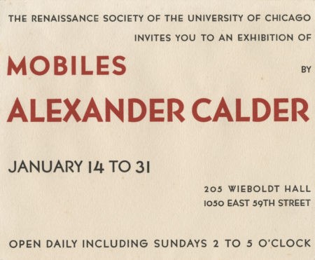 Mobiles by Alexander Calder (1935)