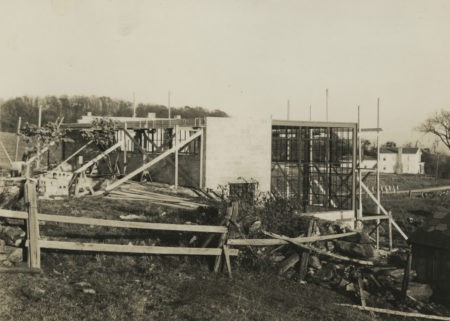 Construction of Roxbury studio (1938)