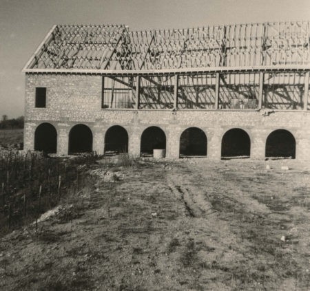 Construction of Le Carroi studio, Saché (1963)
