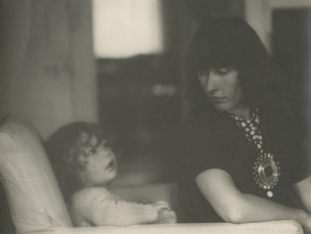 Louisa Calder with daughter Sandra (c. 1937)