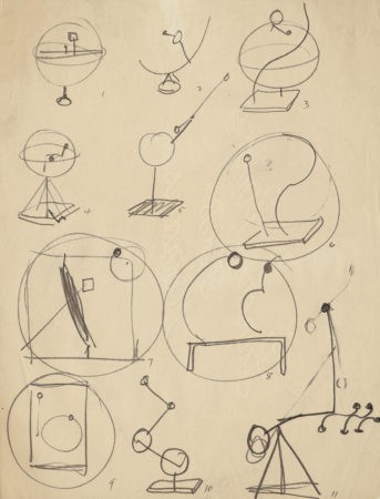 Inventory drawing for Julien Levy Gallery (1932)