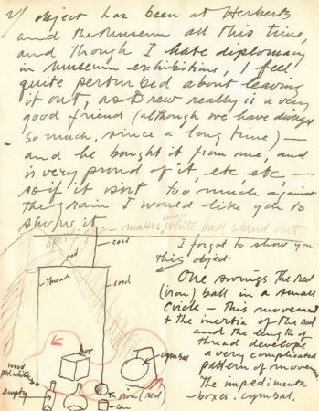 Letter to James Johnson Sweeney re: SSHS 2/3 (1943)