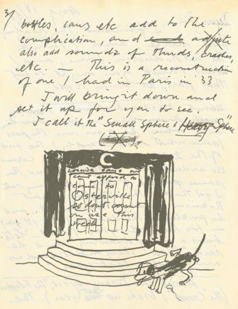 Letter to James Johnson Sweeney re: SSHS 3/3 (1943)