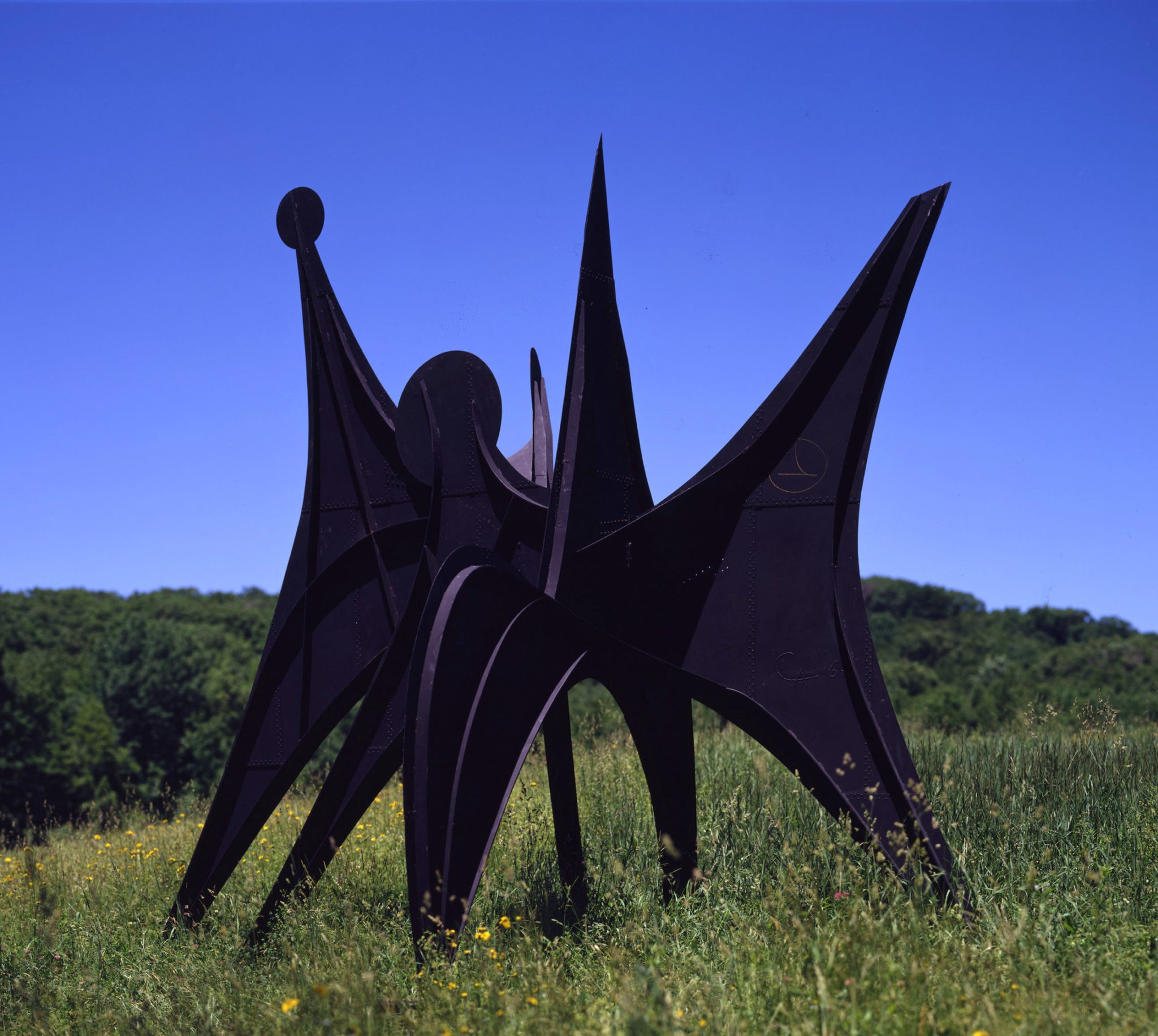 ３Ｄ立体絵画集「L'ALBUM FOLIOSCOPIQUE DU ROYANS」 Trois pics (1967) | Calder Foundation