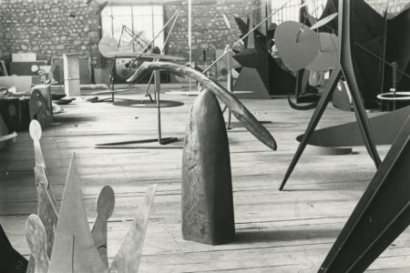 Requin et Baleine (c. 1933) in Le Carroi studio, Saché (1968)