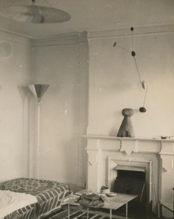 Interior of Calder’s apartment on 244 East Eighty-sixth Street (1935)