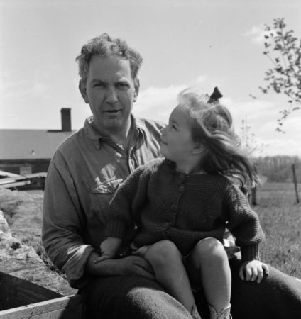 Calder and daughter Sandra (1938)