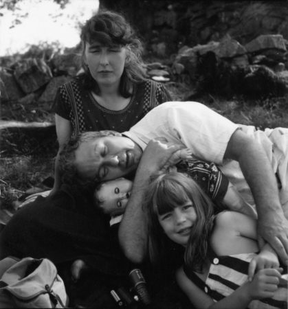 Calder with Louisa Calder and daughter Sandra (1940)