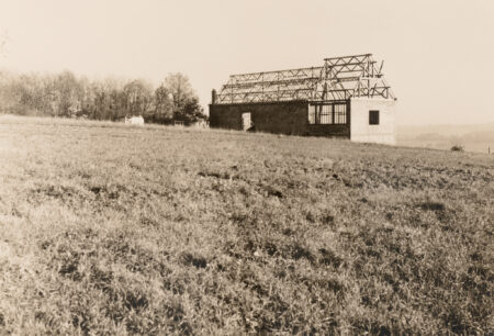 Construction of Le Carroi studio (1963)