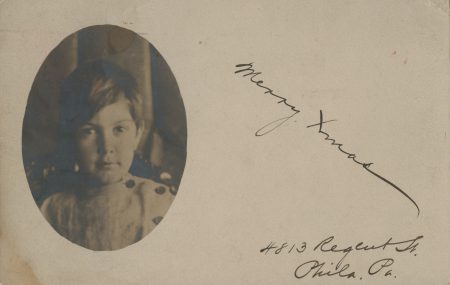 Photographic postcard of Calder (1905)