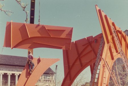 Installation of Stegosaurus (1973)