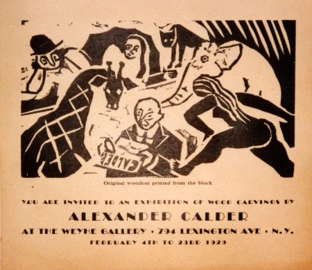 Wood Carvings by Alexander Calder (1929)
