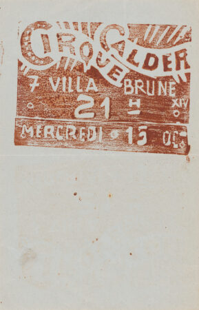 Cirque Calder (7 Villa Brune) (1930)