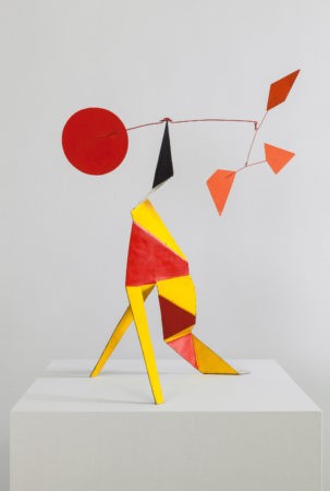 Crinkly with a Red Disc (maquette) (c. 1973)