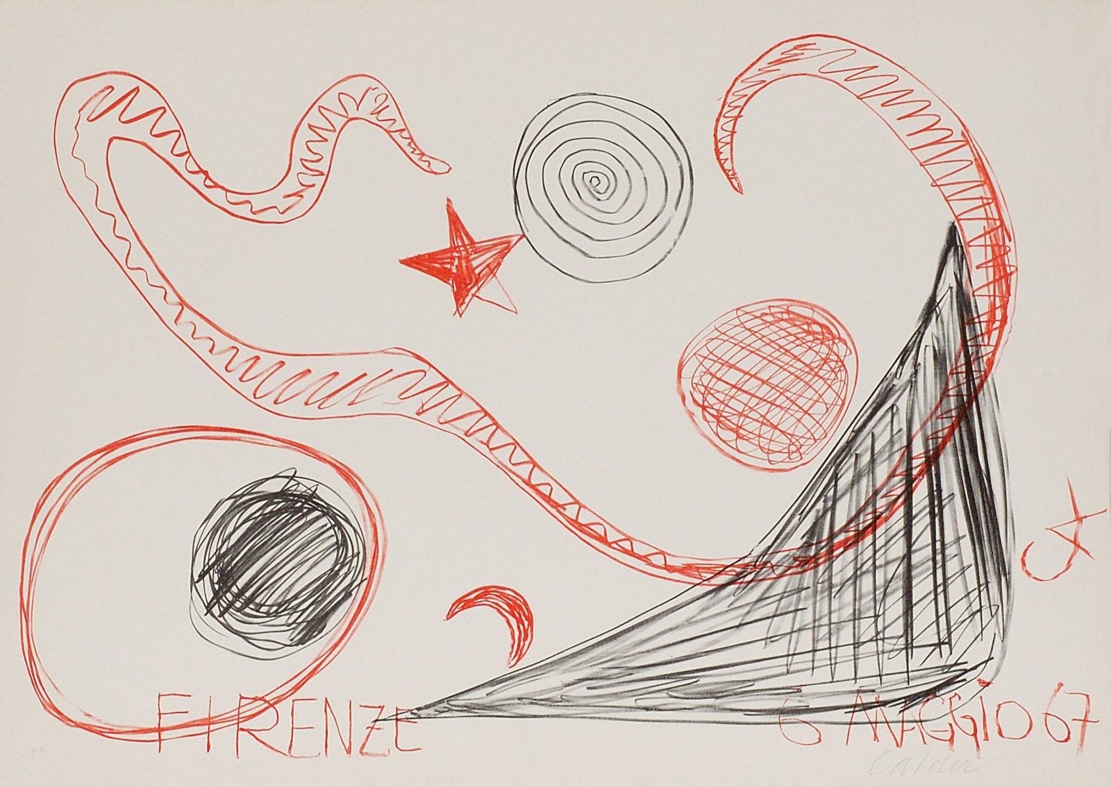 FIRENZE (1967) Calder Foundation