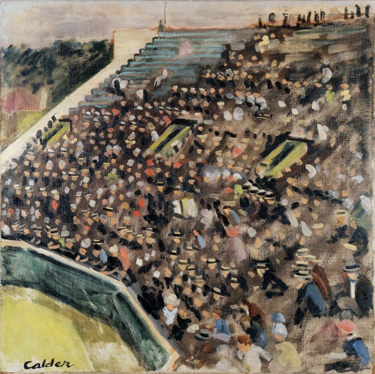 絵画 Forest Hills forest-hills-stands-1925-