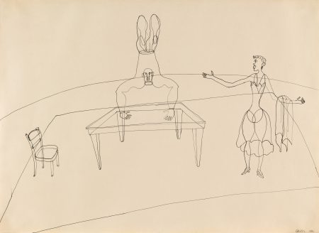 Handstand on the Table (1932)