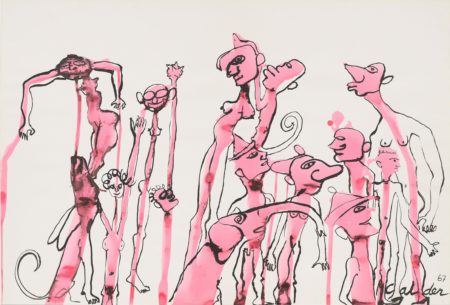 Pink Elephant with Pink People (1967)