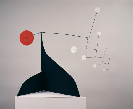 Red Disc, White Dots on Black (1960)