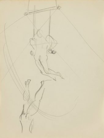 Untitled (Figures on trapeze) (1925)